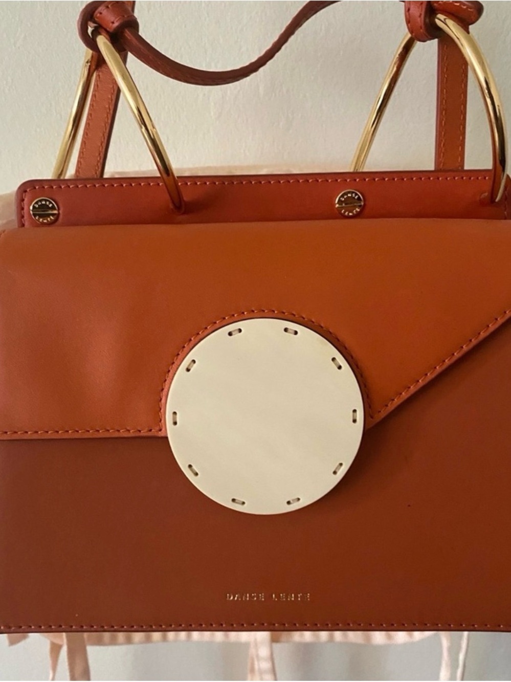 Danse Lente Phoebe leather crossbody bag - Picture 3 of 9